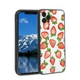 thumbnail image 1 of Compatible with iPhone 11 Pro Max Phone Case, strawberry-berries-6 Case Silicone Protective for Teen Girl Boy Case for iPhone 11 Pro Max, 1 of 1