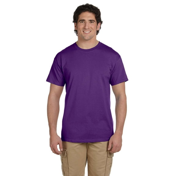 Gildan Ultra Cotton Adult Tee , G200 , Purple , Medium