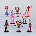 thumbnail image 3 of The Amazing Digital Circus Figures Set Horror Cartoon Movie Characters Model Toys Collections For Fans Kids Birthday Party Decor, 3 of 5