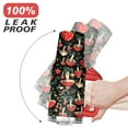 thumbnail image 6 of 40oz Colorful Botanical Mushroom Stainless Steel Flip Straw Tumbler Spill Proof Travel Cup Double Wall Vacuum Insulated Coffee Mug with Top Handle, 6 of 6