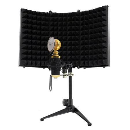 - Rockville RCM02 Pro Studio Recording Condenser Microphone Mic+Shock Mount+Shield