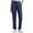 Dark Blue, variant on Utility Cargo Pants for Women Multi Pocket Comfortable Trousers with Elastic Waist for Outdoor Activities L Size Black