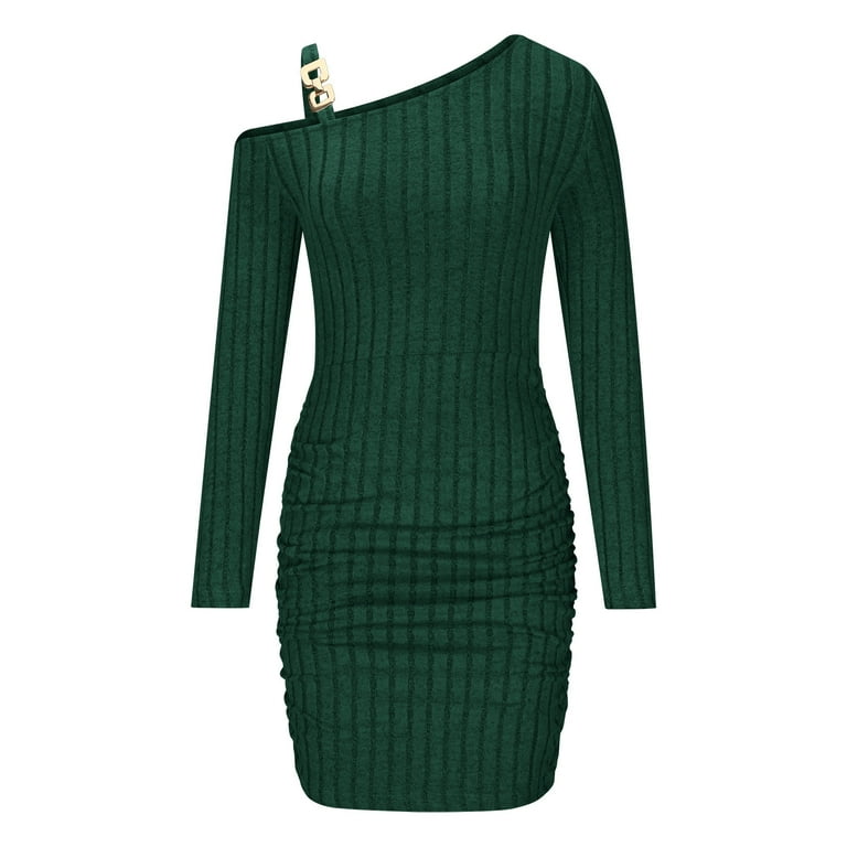 sexy green holiday dress Sexy Mermaid Straps Green Party Dresses Satin Long Prom Dresses P708   PreppyDress