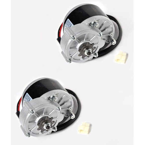 2 (Two) 250 Watt Mid Drive Gear Front Mount 24 Volt electric motor ebike Bicycle