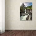 thumbnail image 3 of Trademark Fine Art 'Nairn Falls' Canvas Art by Pierre Leclerc, 3 of 3