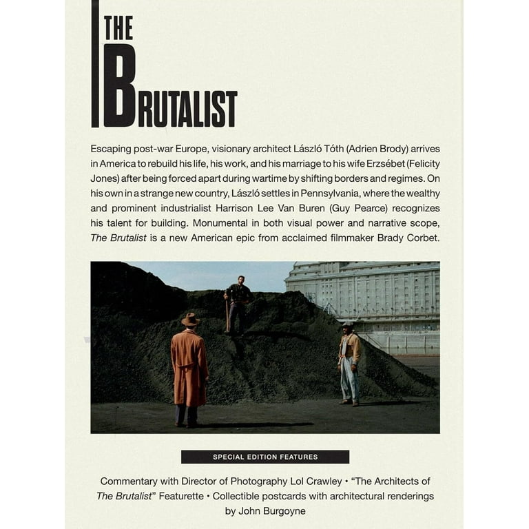 A24 - The Brutalist [BLU-RAY] - Walmart.com