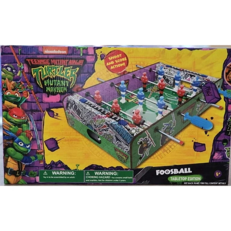 Nickelodeon Teenage Mutant Ninja Turtles Mutant Mayhem Foosball