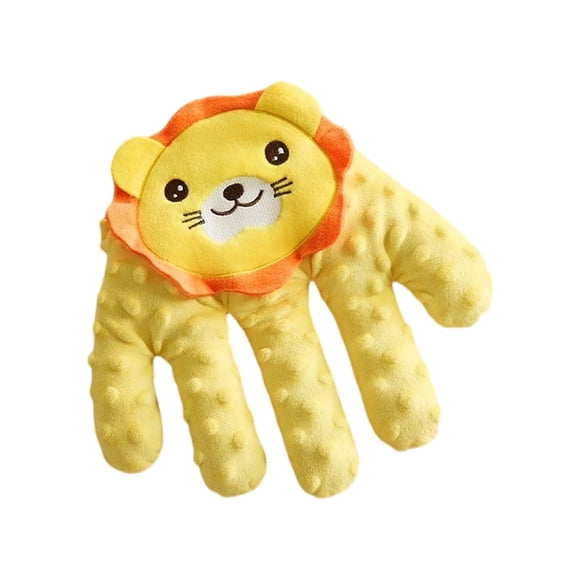 Anime Plush Dolls Collection Cute Lion Design Baby Bath Glove Soft,Gentle and Fun Wash Mitt for Babies and Toddlers,Perfect for Bath Time Plush Dolls Desk And Bed Decoration