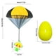 thumbnail image 3 of Easter Parachute Egg Toys for , Colorful Plastic Parachute Party Favors, Easter Egg Hunt Outdoor Games, Fun Stuffing Fillers for Easter Basket Gifts, 3 of 6