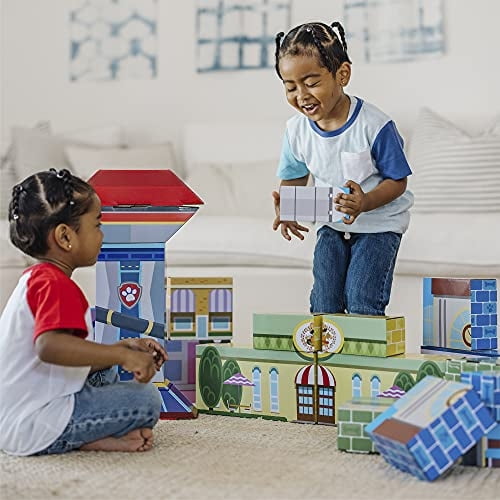 Bloques de Cartón Jumbo PAW Patrol Melissa & Doug 41 Piezas