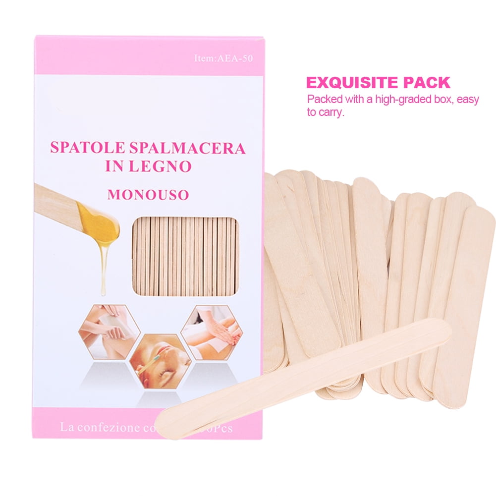 Wax Spatula Tongue Depressor Disposable Stick Hair Removal Cream