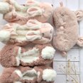 thumbnail image 4 of Sleeping Mask Cartoon Plush Bear Rabbit Elk Eye Cover Blindfold Sleep Mask, 4 of 6