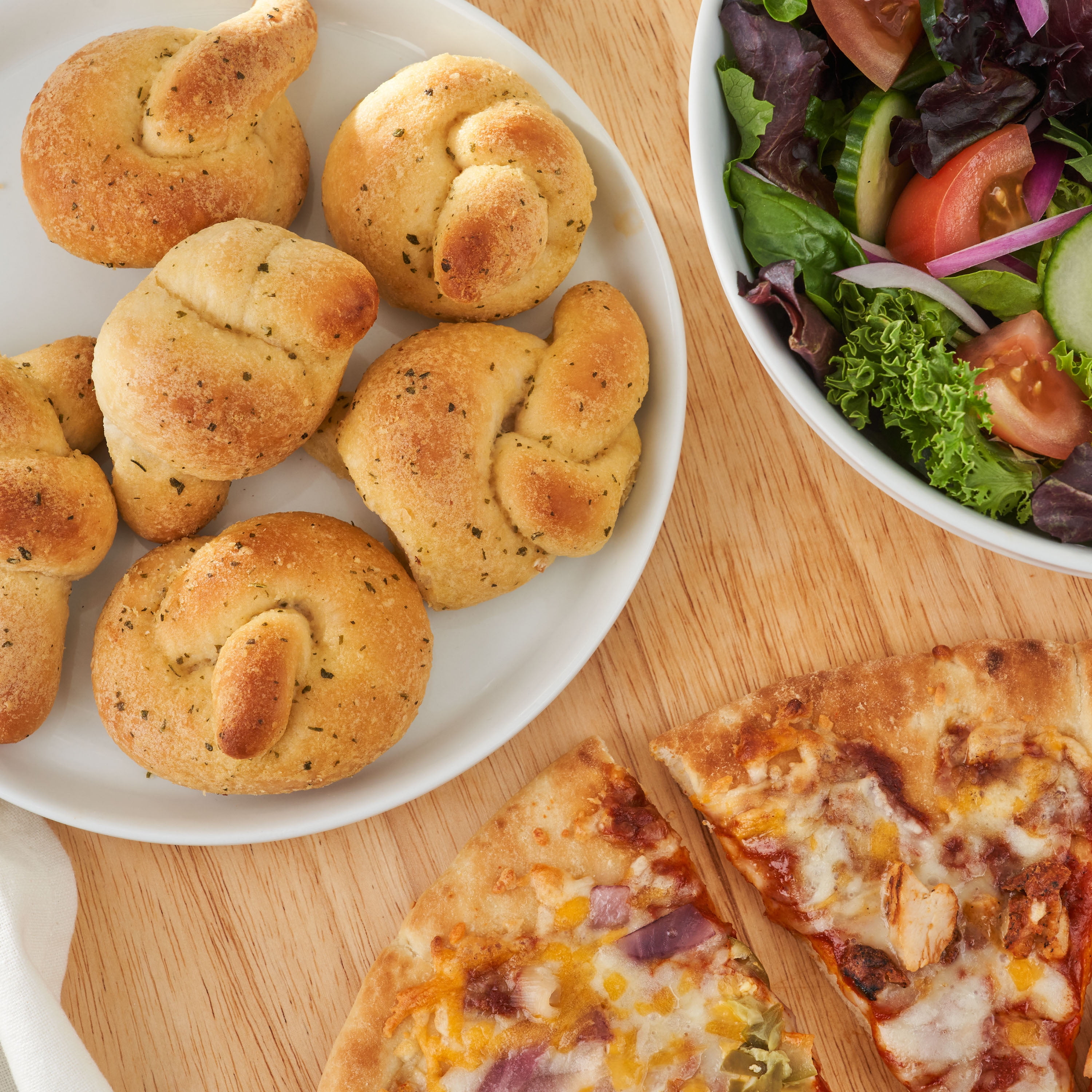 Great Value Garlic Knots, 8 oz, 6 Count (Frozen)