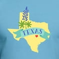 thumbnail image 3 of CafePress - Texas State Outline Bluebonnet Flower T Shirt - Fitted T-Shirt, Vintage Fit Soft Cotton Tee, 3 of 4