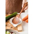 thumbnail image 4 of Soporte de cocina blanco grande de porcelana Spoon Rest LAUCHUH, 4 of 6