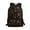 Brown Dog Paws, variant on Tote Backpack Bookbag Laptop Backpacks Multipurpose Daypack for Boys Girls 17 Inch SchoolBag, Cute Cow White and Black
