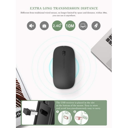 Rechargeable Wireless Mouse Okimo 2 4ghz Silent Computer Office Portable Slim Optical Mouse With Usb Receiver Type C Walmart Canada Rechargeable Wireless Mouse Okimo 2 4ghz Silent Computer Office Portable Slim Optical Mouse With Usb Receiver Type C Walmart Canada