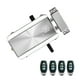 thumbnail image 1 of cerradura de puerta inteligente,Bloqueo de Sensor de Control Remoto de Cerradura de Puerta Antirrobo Invisible Inteligente Sin Llave Tomshoo  con 4 mandos a distancia, 1 of 7