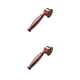 thumbnail image 3 of Bewildely Cabezal de ducha de mano Retro, rociador de grifo de baño, accesorio de Hardware de alta presión, soporte para duchas de mano, bronce Rojo Bronce 2piezas, 3 of 6