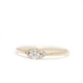 thumbnail image 4 of Heart Ring For Women Electroplated Copper With White Gold Gem Accents Elegant Fashion Jewelry Gift Travel Souvenir, 4 of 4