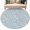 White Gray Blue, variant on Round Rug 5Ft Washable Non-Slip, Gray Blue Dandelion Circle Area Rugs for Living Room Bedroom, Spring Flowers Modern Minimalist Indoor Floor Mats Carpet Runner for Home Decor Aesthetic