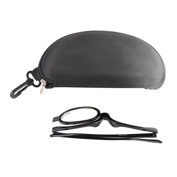 Gafas de maquillaje con aumento, modernas, flexibles, abatibles, para lectura cosmética, con estuche +3,50