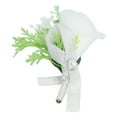 thumbnail image 2 of Flor Artificial - Corsage de Boda y Decoración para Fiesta, 2 of 13