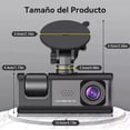 thumbnail image 4 of Cámara Para Automóvil Hd 1080p Dashcamera 3 En 1 Con Audio Modelo Negro, 4 of 4