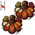 thumbnail image 2 of WovenWink Octopus Charcuterie Platter,Octopus Kraken Design Party Board for Cheese Meats & Fruit, Ocean Themed Wood Serving Tray, Nautical Serving Gift for Seafood Lovers Kitchen Home Decor, 2 of 7