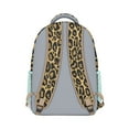 thumbnail image 3 of Everyday School Bag with Unique Leopard and Tropical Animal Print, Lightweight Student Backpack Featuring Fashionable Glitter Spots and Abstract Patterns, 3 of 6