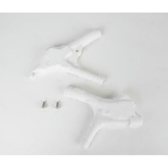 Replacement Plastic Frame Guards White