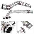thumbnail image 2 of Accesorio de tubo de escape delantero de motocicleta de acero inoxidable de 2 uds apto para NMAX 155 125, 2 of 11