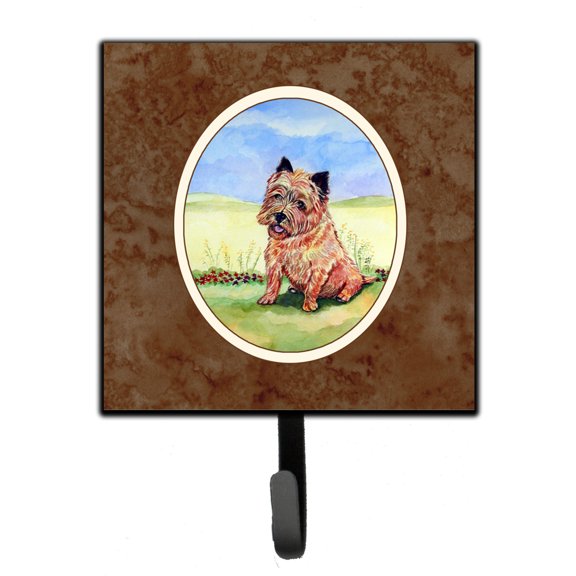 Carolines Treasures 7017SH4 Cairn Terrier and the Chipmunk Leash or Key Holder 7Hx4.25W multicolor