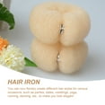 thumbnail image 4 of Jumpingount Herramienta de rollo para mujer, anillo para el cabello, portátil, reutilizable, absorbente, elegante, para hacer moños, accesorios Cuidado del cabello blanco beis, 4 of 6