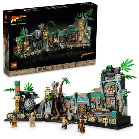 LEGO Indiana Jones Raiders of the Lost Ark Temple of the Golden Idol Building Kit 77015