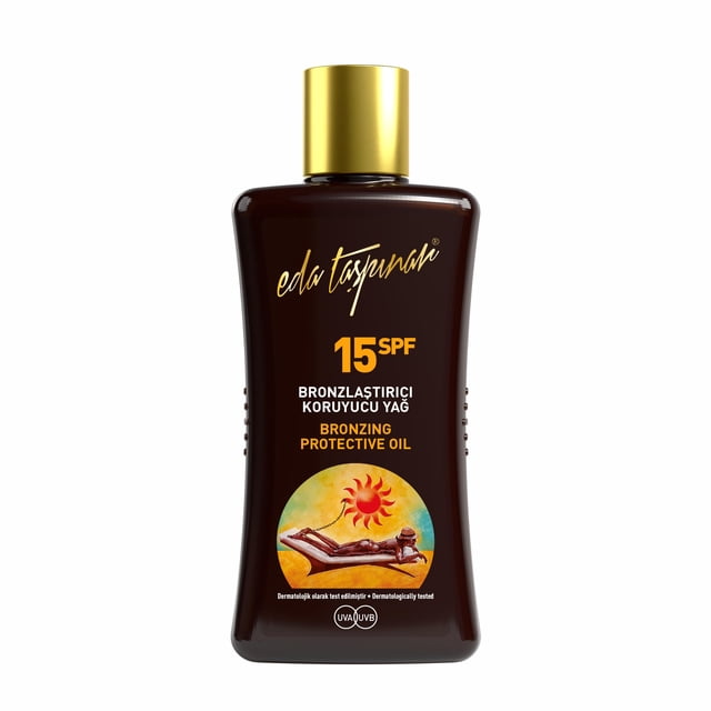 Aceite Corporal Eda Taşpınar SPF 15 Bronceador Protector 200 ml