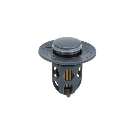 

Tarmeek Kitchen Gadgets Universal Wash Basin Core Bounce -Drain Filter -Pop Up Bathroom Sink Plug