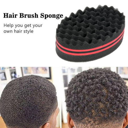 Hair Brush Sponge with Big Holes Double-sided Sponge for Hair Dreadlock  Natural Afro Curl Hair Care Tool | Walmart Canada