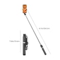 thumbnail image 3 of Outdoor Travel Photography Handheld Gimbal Selfie Stick With Shakes Retractable Stabilizer Desktop Phone Holders For Live Streaming And Tabletop Tripod Use, 3 of 9
