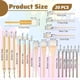 thumbnail image 4 of Juego de pinceles para esmaltado de cerámica, 20 piezas de diferentes formas, herramientas de cerámica, arte de lana, para cerámica, acrílico, acuarela, acrílico., 4 of 5