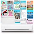 thumbnail image 2 of Silhouette White Cameo 5 Alpha w/ 8-in-1 Pink Heat Press & Siser HTV, 2 of 40