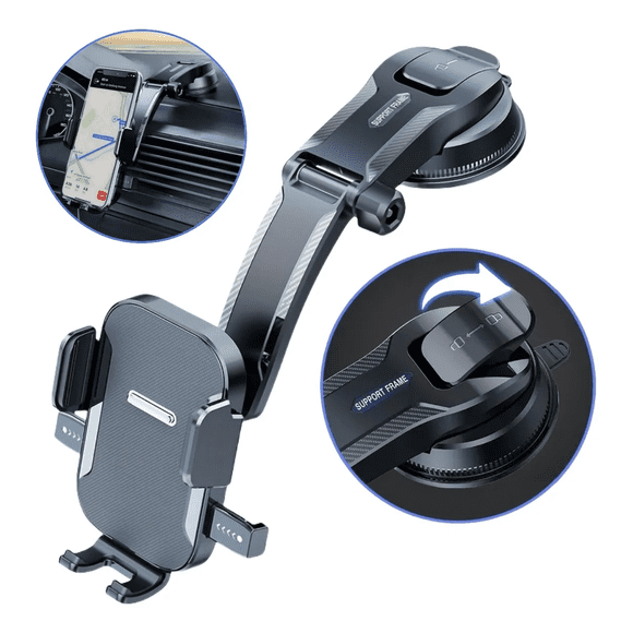 Porta Celular Carro Estable Soporte Para Teléfono Para Coche Xtellar negro