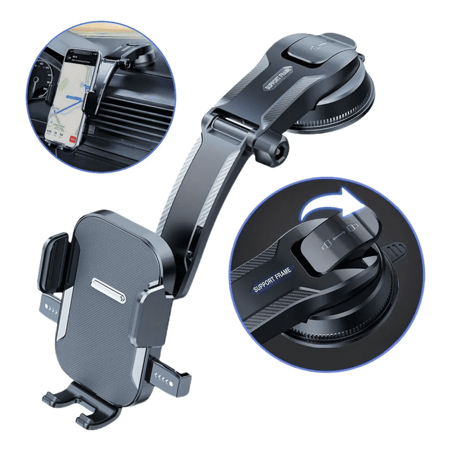 Porta Celular Carro Estable Soporte Para Teléfono Para Coche Xtellar negro