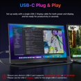 thumbnail image 4 of Monitor portátil kksmart de 15,6" 4K UHD 145% sRGB 60 Hz, 4 of 7