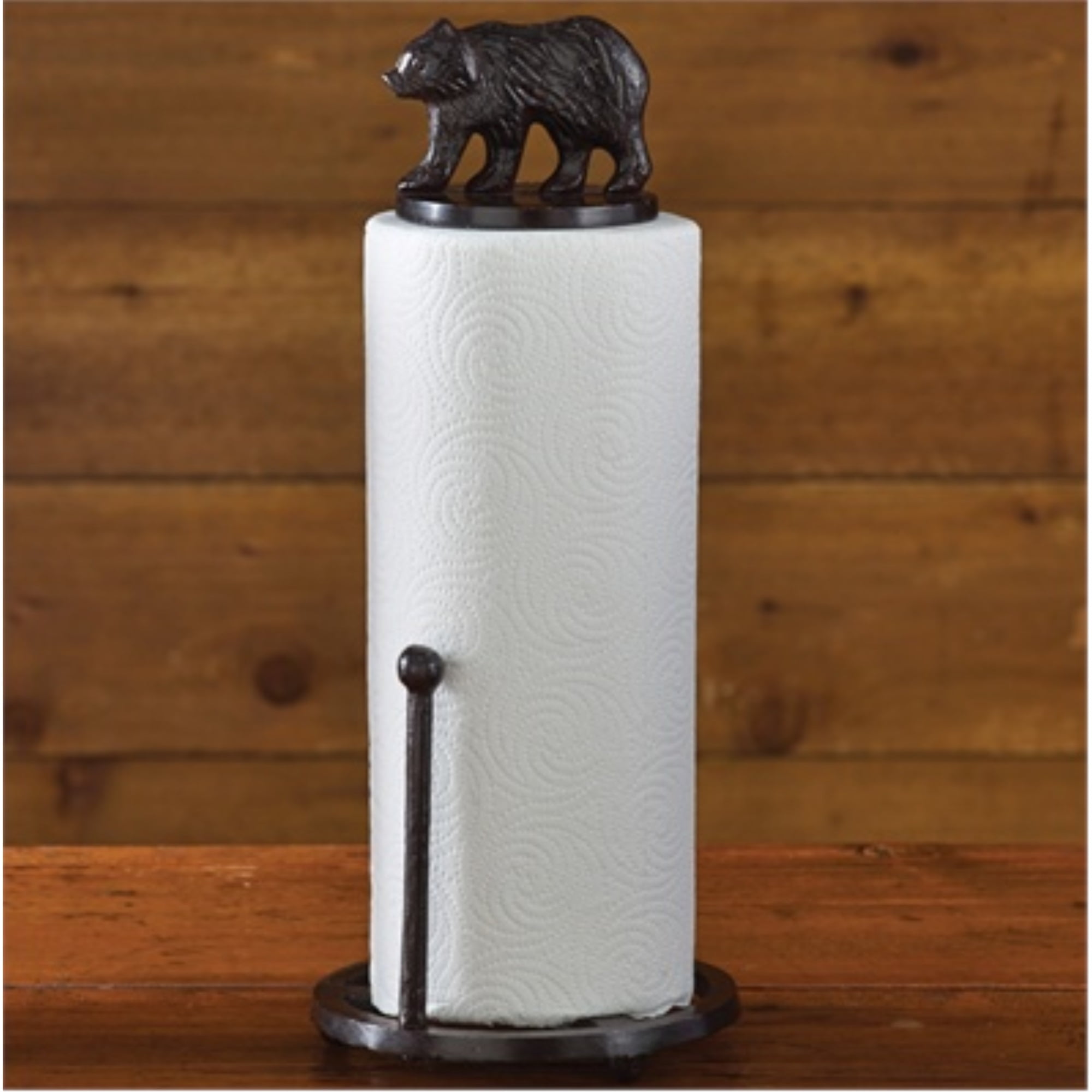 CAST BEAR PAPER TOWEL HOLDER