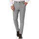 thumbnail image 1 of Lars Amadeus Vestido de hombre Chino Slim Fit Stretch Flat Front Color sólido Pantalones de negocios Gris claro XL, 1 of 6