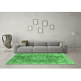 thumbnail image 3 of Ahgly Company Indoor Rectangle Persian Emerald Green Traditional Area Rugs, 5' x 8', 3 of 4