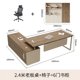 thumbnail image 1 of European L Shaped Office Desk Bookshelf Corner Conference Floor Computer Desks Luxury Mid Century Mesa De Escritorio Furniture My Lux Decor Round, 1 of 20