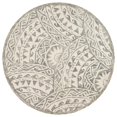 thumbnail image 1 of LR Resources DAZZL54087IGY60RD Tapis d'Intérieur Rond Aztec - Ivoire et Gris, 1 of 1