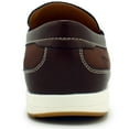 thumbnail image 5 of Aston Marc Men's Loafers, Comfortable Leather Footwear for Everyday Wear & Office, Stylish Slip-On Casual Shoes - Brown, Size 8, 5 of 6